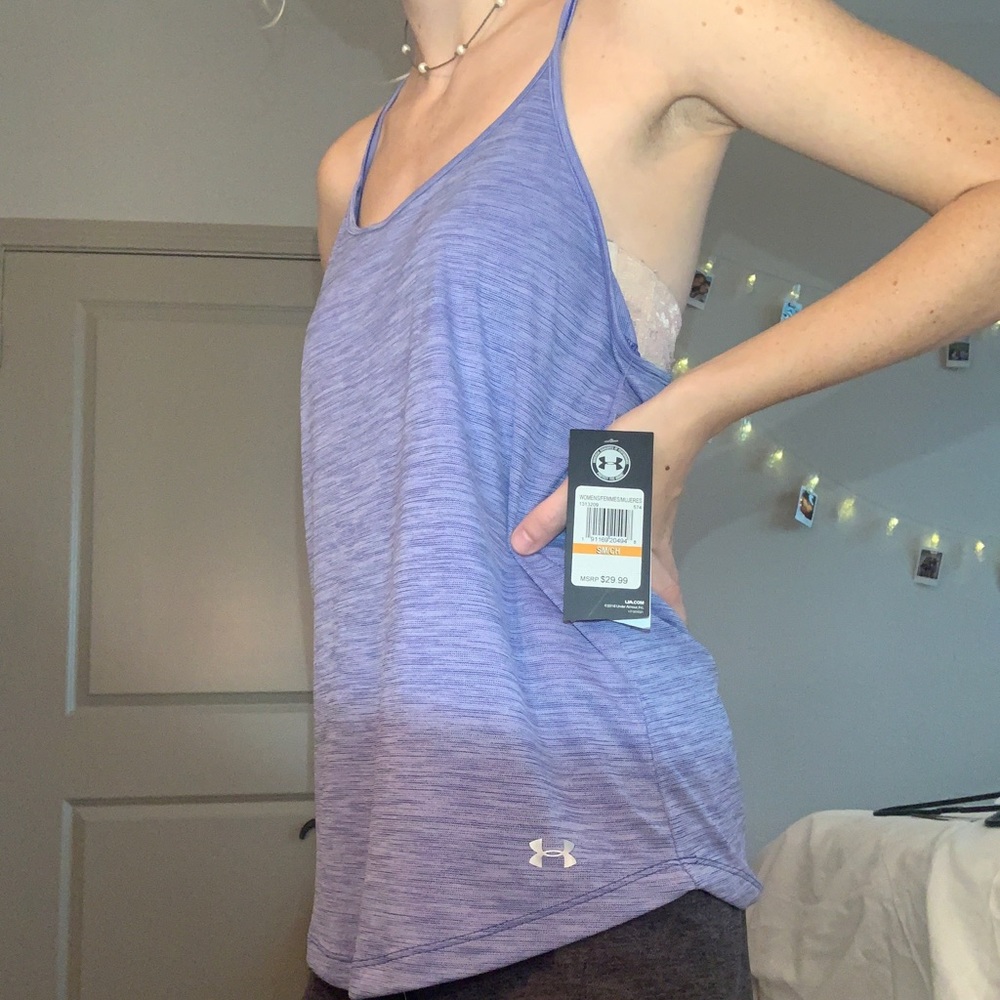 UnderArmour Blue Tank Size SM